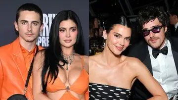 Timothée Chalamet, Kylie Jenner, Kendall Jenner y Jacob Elordi Timothée Chalamet, Kylie Jenner, Kendall Jenner y Jacob Elordi