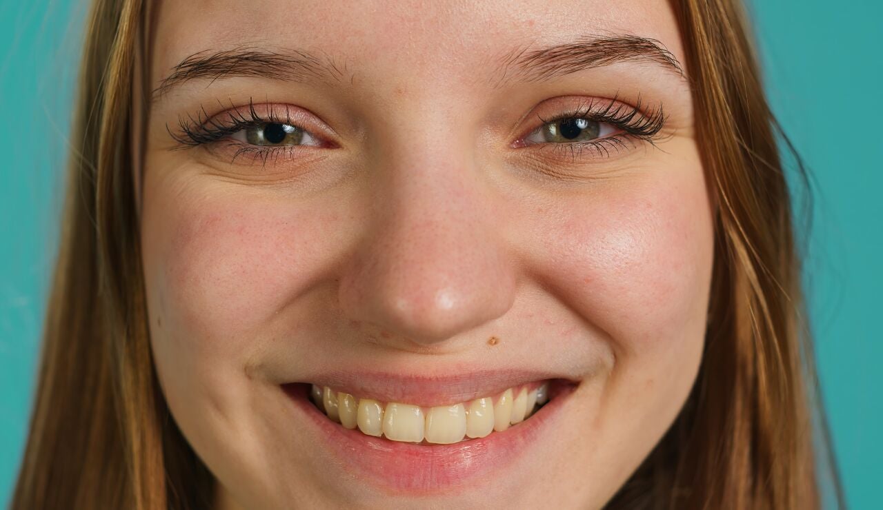 Mujer sonriendo