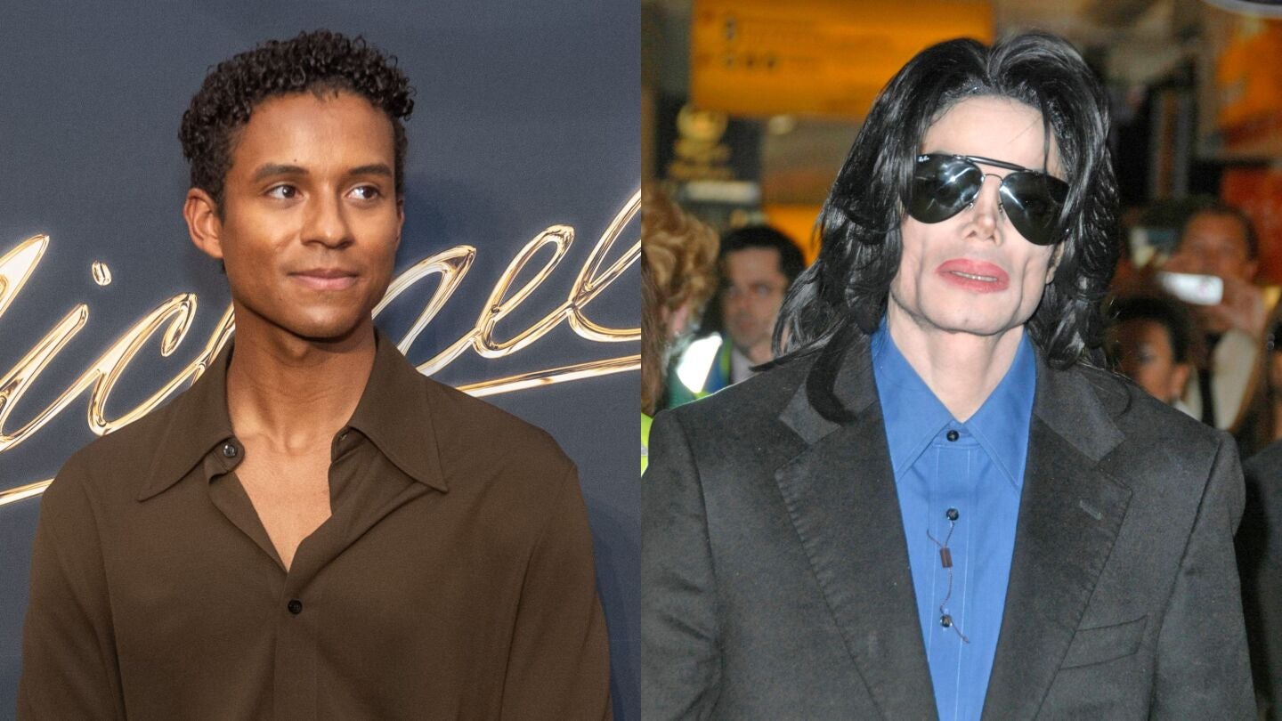 Jaafar Jackson y Michael Jackson