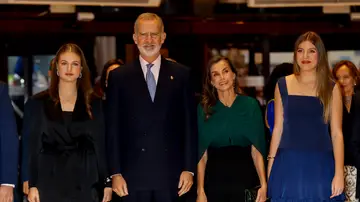 Leonor, Felipe, Letizia y Sofía en el concierto de los Premios Princesa de Asturias 2026 Leonor, Felipe, Letizia y Sofía en el concierto de los Premios Princesa de Asturias 2026