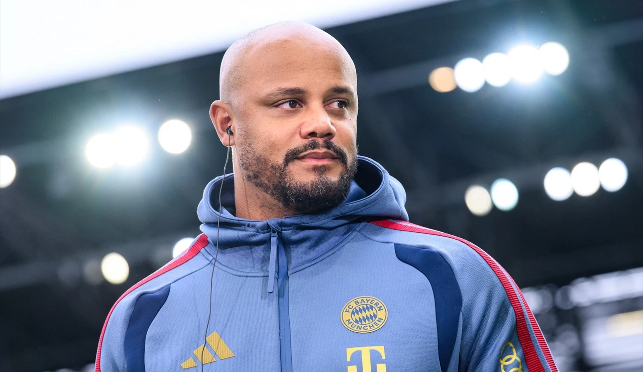 Vincent Kompany, entrenador del Bayern Múnich