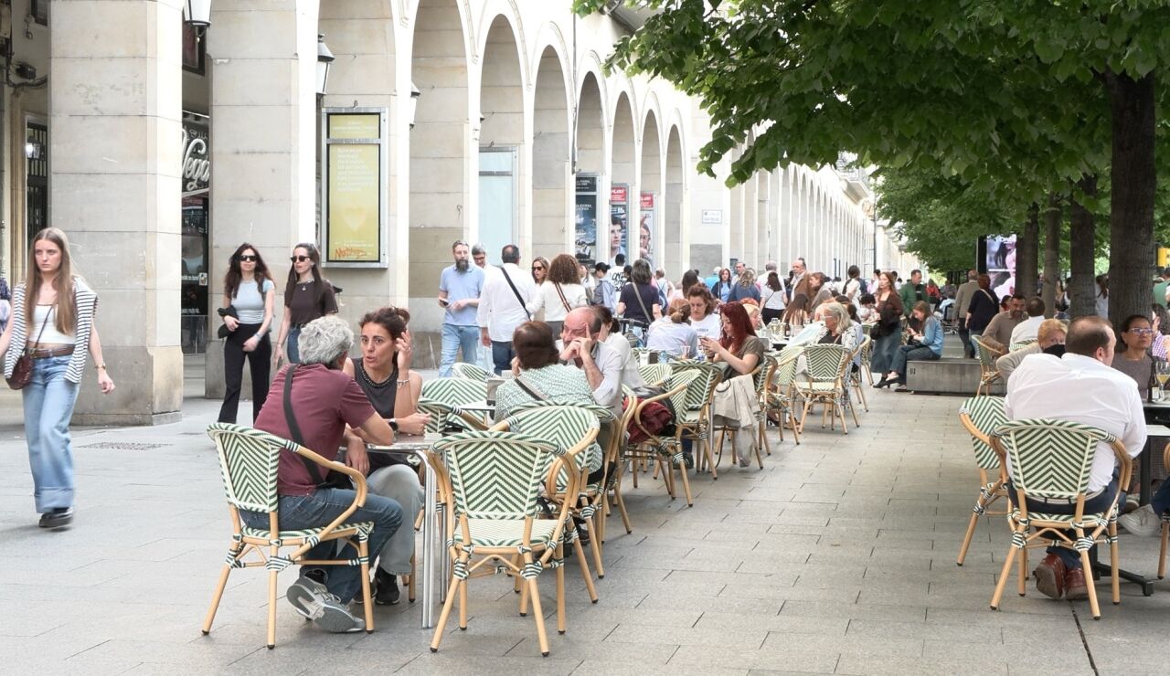 Imagen de una terraza en Zaragoza
