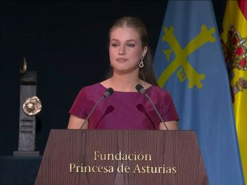 Leonor, en los Premios Princesa de Asturias: "Perseguir la autenticidad frente a lo virtual"