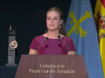 Leonor, en los Premios Princesa de Asturias: "Perseguir la autenticidad frente a lo virtual" Leonor, en los Premios Princesa de Asturias: "Perseguir la autenticidad frente a lo virtual"