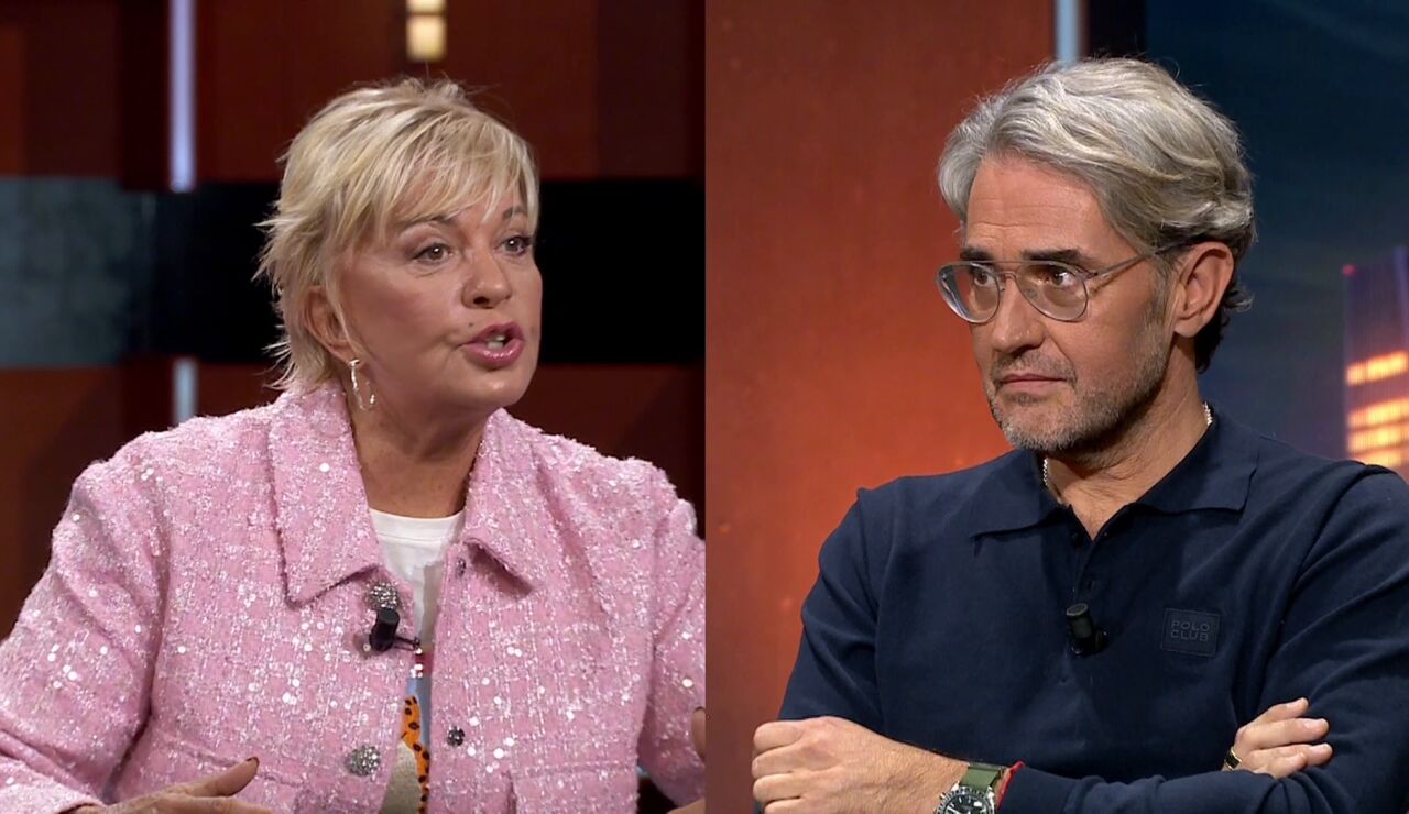 M&aacute;ximo Huerta pregunta a B&aacute;rbara Rey por el rey em&eacute;rito y ella acaba estallando: "Me tiene hasta el mo&ntilde;o"