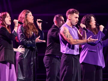 Russingers, el &uacute;nico grupo de La Voz 2026, se lo juega todo con 'El Patio' de Pablo L&oacute;pez 