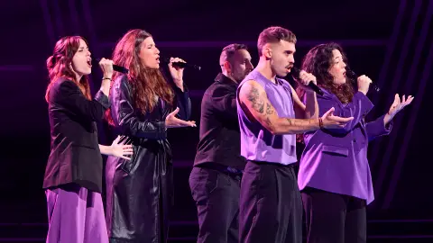Russingers, el único grupo de La Voz 2026, se lo juega todo con 'El Patio' de Pablo López Russingers, el único grupo de La Voz 2026, se lo juega todo con 'El Patio' de Pablo López