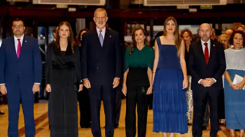 Familia real en el concierto de los Premios Princesa de Asturias 2026 Familia real en el concierto de los Premios Princesa de Asturias 2026