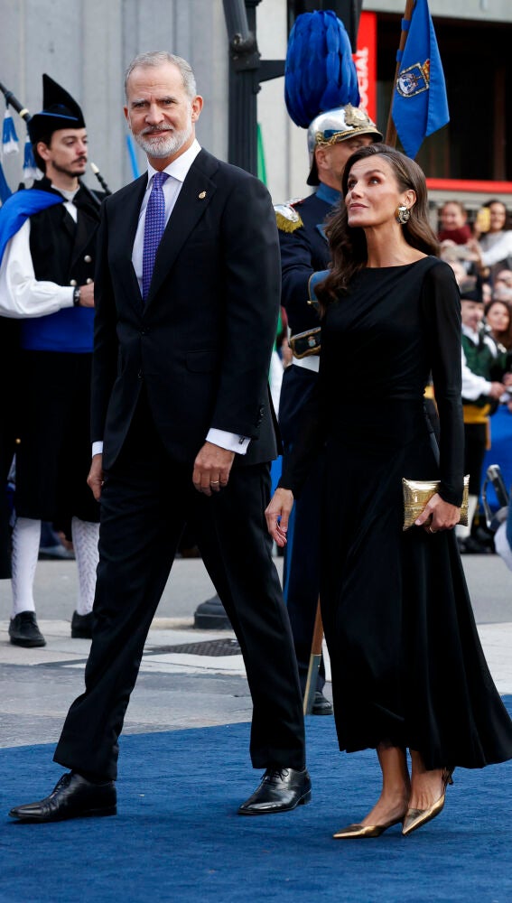 El rey Felipe y la reina Letizia en los Premios Princesa de Asturias