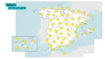 Mapa del sábado 24 Mapa del sábado 24