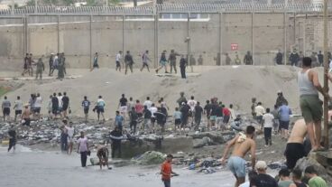 Imagen de archivo de la crisis en Ceuta