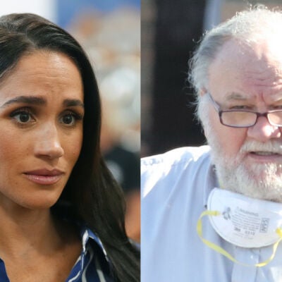 Meghan y Thomas Markle