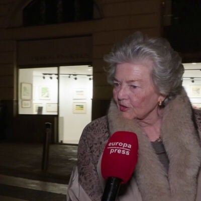 Ana de Orleans presenta una exposici&oacute;n de pintura