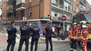 Imagen de archivo de un incendio en Alcobendas