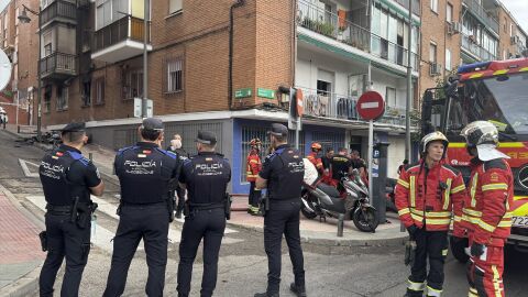 Imagen de archivo de un incendio en Alcobendas
