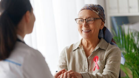 Paciente con cáncer de mama