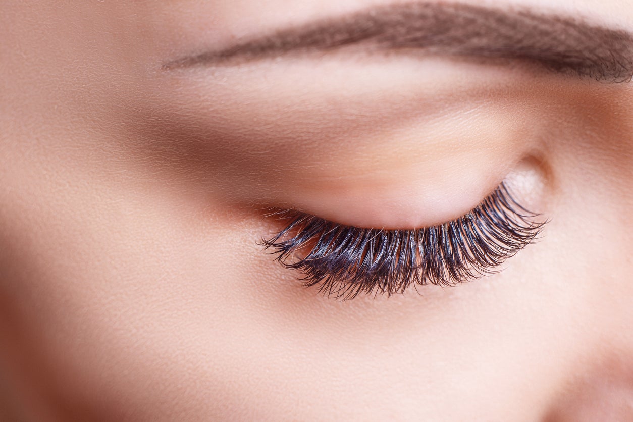 extensión de pestañas piojos