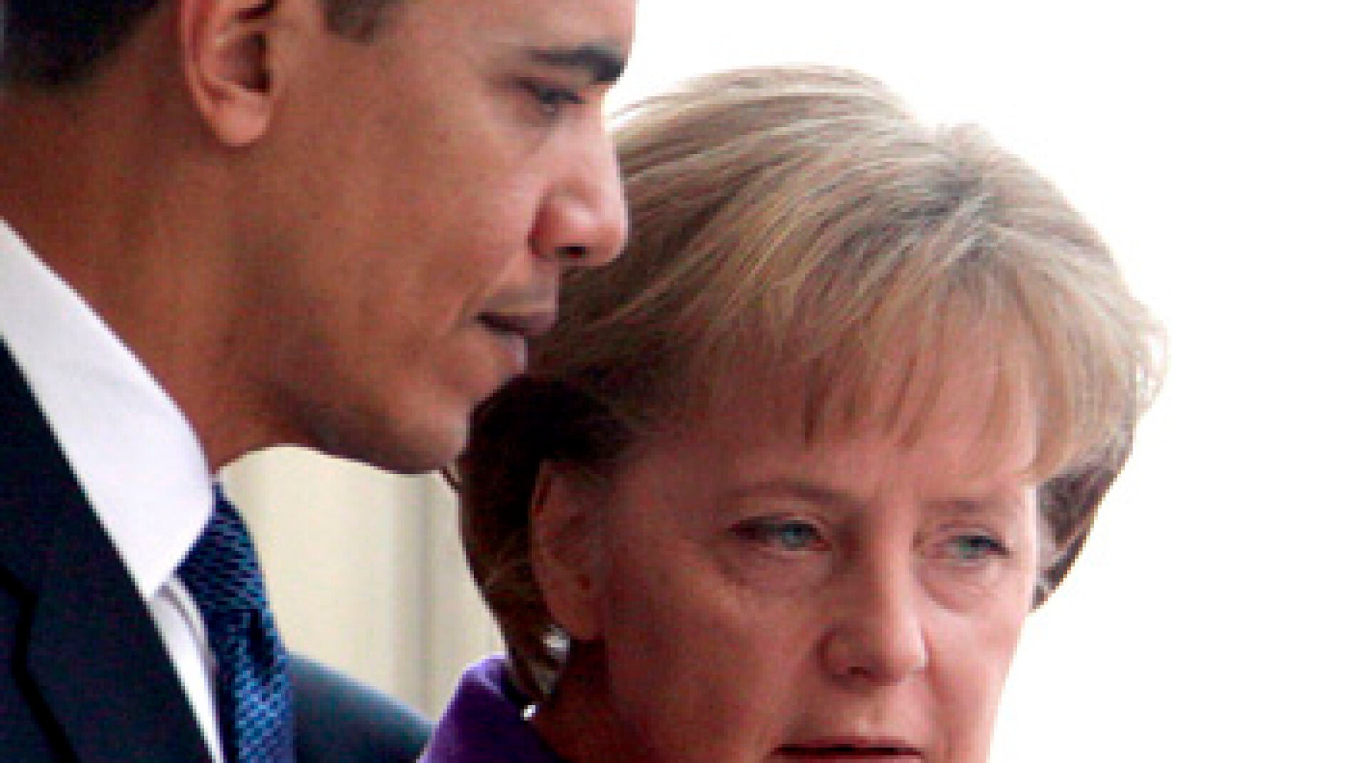 Reuni&oacute;n Merkel-Obama