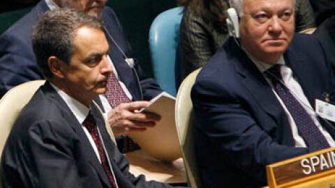 Zapatero habla de impuestos en la ONU