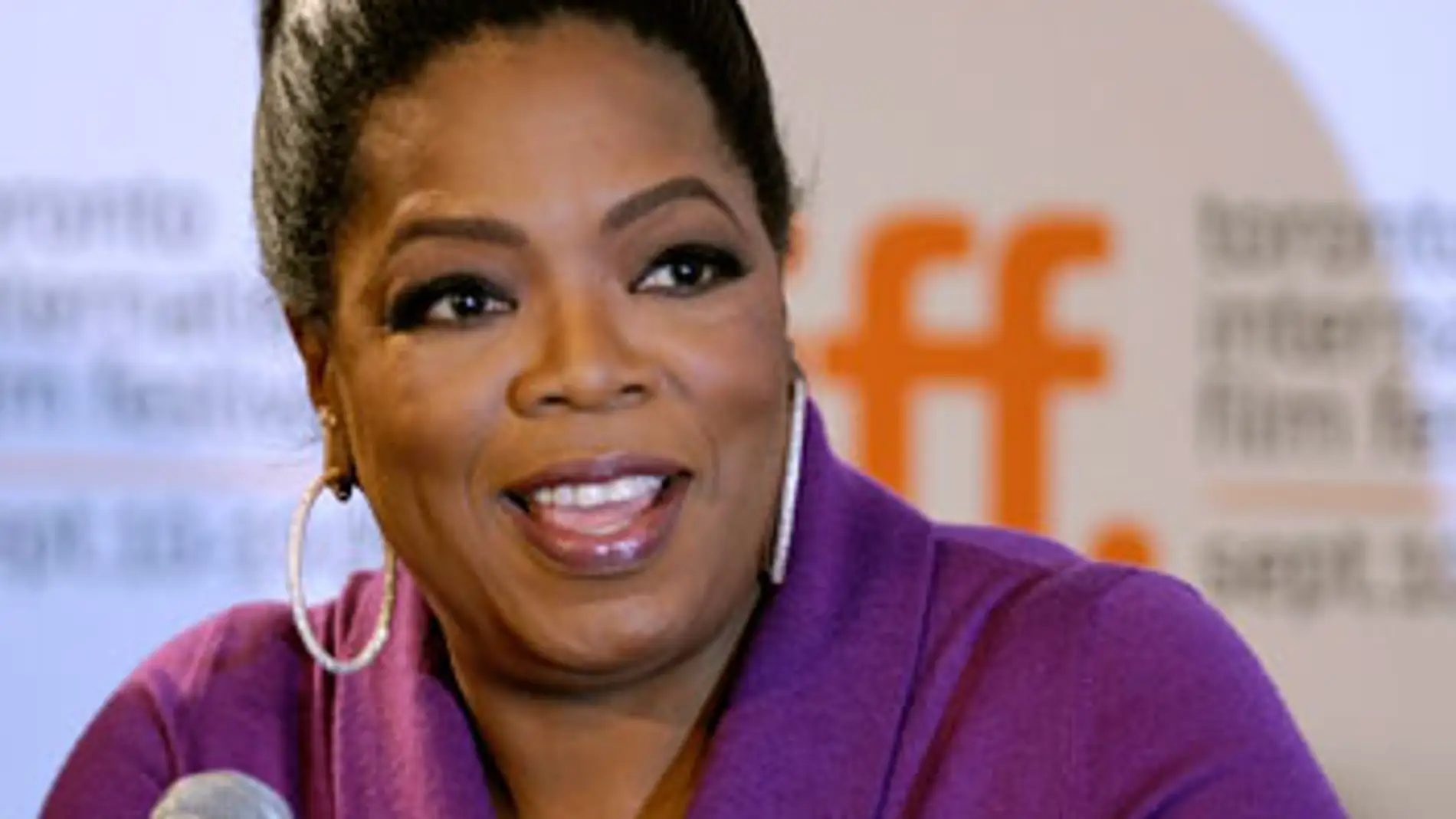 La presentadora Oprah Winfrey