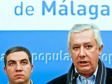 El presidente del PP andaluz, Javier Arenas El presidente del PP andaluz, Javier Arenas