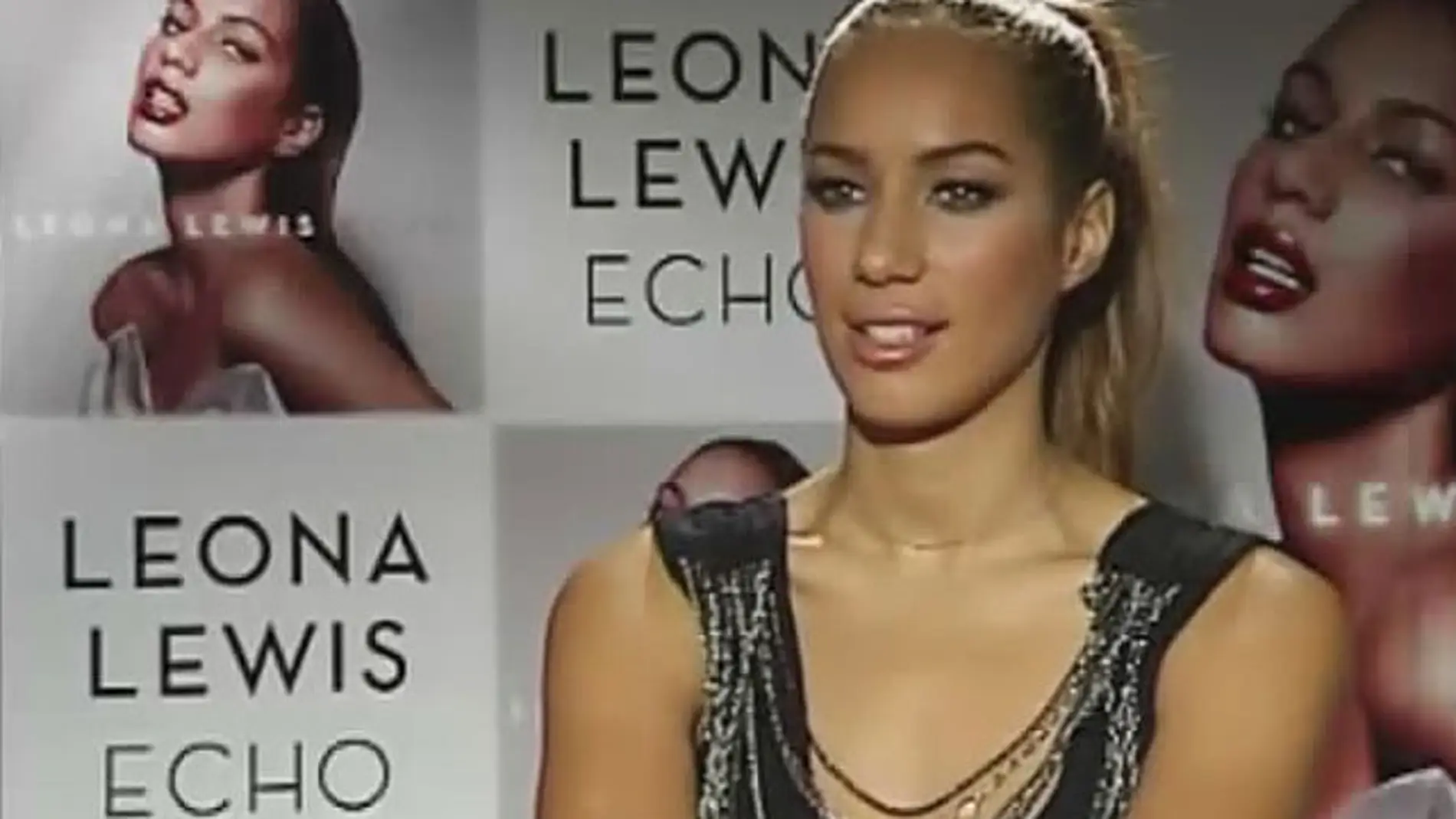 Mini concierto de Leona Lewis en Madrid