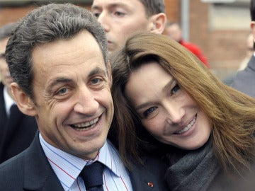 Bruni y Sarkozy, una pareja a la francesa