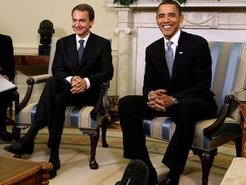 Reunión de Obama y Zapatero Reunión de Obama y Zapatero