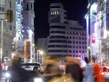 Gran Vía, en La Hora del Planeta