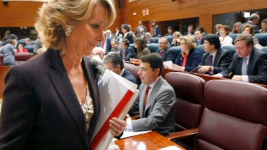 Esperanza Aguirre planea cerrar el Observatorio contra la Violencia de Género