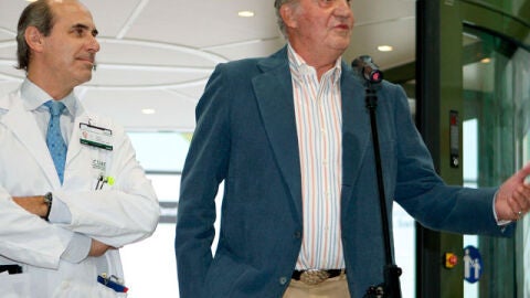 El Rey sale del hospital