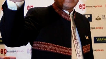 Conferencia de Evo Morales, presidente de Bolivia