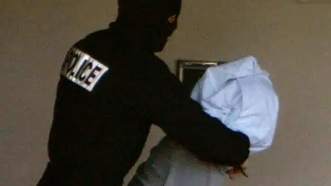 El ex jefe de ETA en el arresto El ex jefe de ETA en el arresto