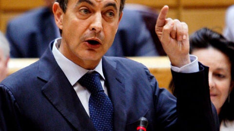 Zapatero en el Senado