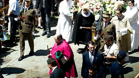 Los militares procesionan en el Corpus Los militares procesionan en el Corpus