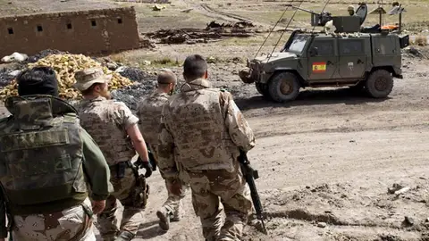 Tropas españolas en Afganistán Tropas españolas en Afganistán