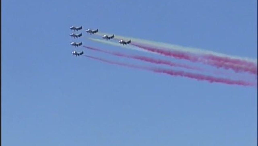 Exhibición aérea