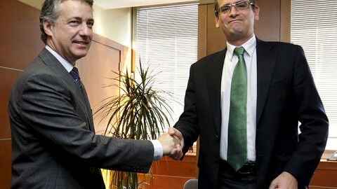 Reuni&oacute;n entre Urkullu y Basagoiti