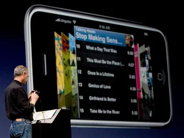 Presentación del iPhone en 2007 Presentación del iPhone en 2007