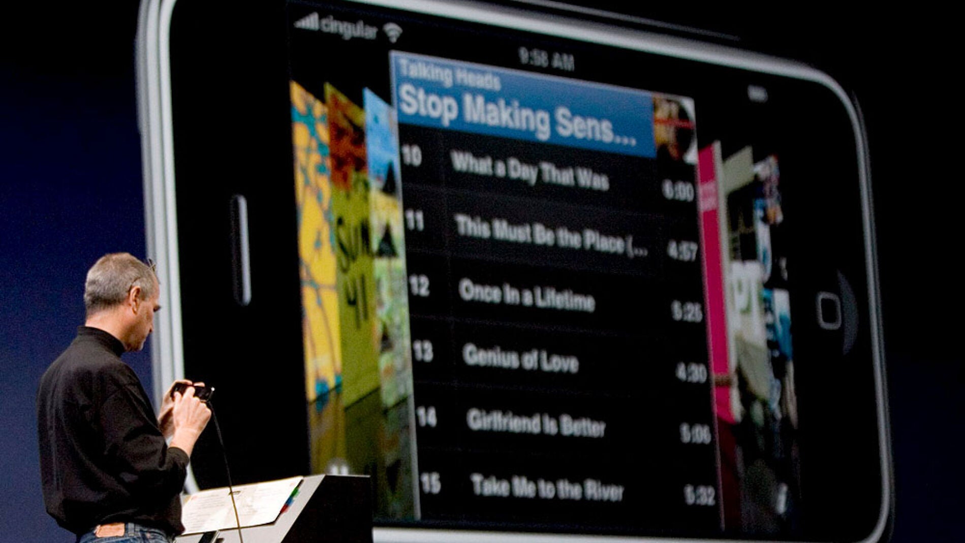 Presentaci&oacute;n del iPhone en 2007