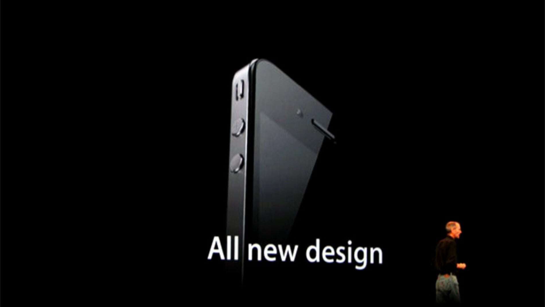 Jobs, presentando el iPhone 4