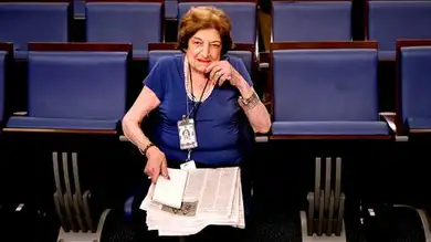 Un polémico comentario acaba con la corresponsal decana en la Casa Blanca Un polémico comentario acaba con la corresponsal decana en la Casa Blanca