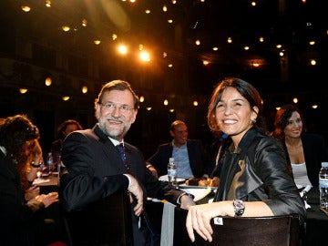 Mariano Rajoy en el teatro