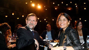 Mariano Rajoy en el teatro