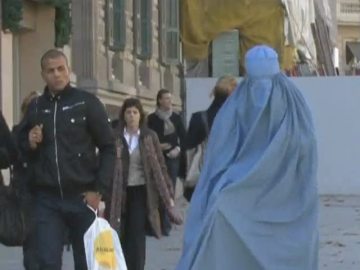 Burka en Cataluña