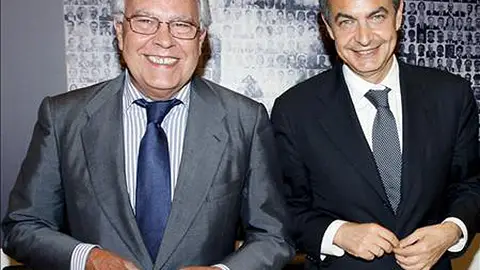 Felipe González y José Luis Rodríguez Zapatero Felipe González y José Luis Rodríguez Zapatero