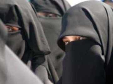 Mujeres con niqab