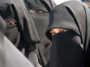 Mujeres con niqab Mujeres con niqab