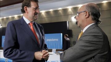 Mariano Rajoy y Cristóbal Montoro