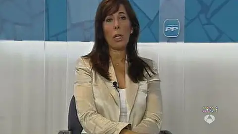 Sánchez Camacho durante su entrevista en Espejo Público Sánchez Camacho durante su entrevista en Espejo Público